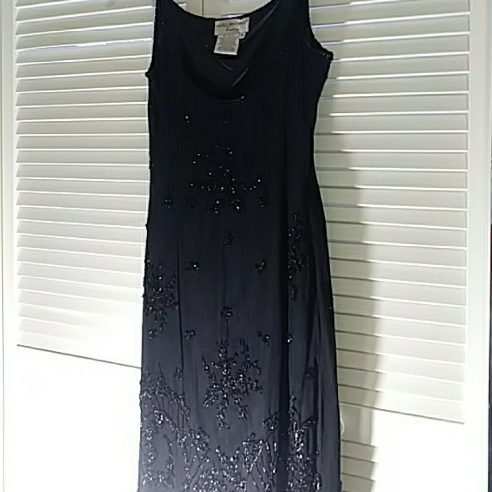 Little Black Gown with Sweater